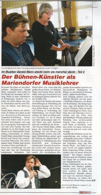 Zeitungsausschnitt